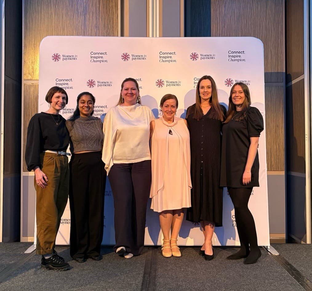 group of women at symposium