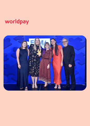 group receiving award