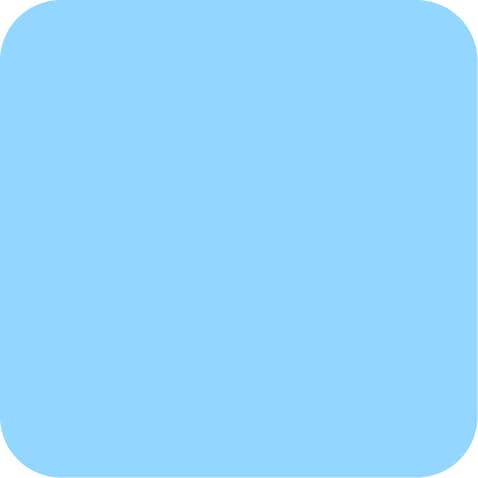 Rounded square background filled with a soft light blue gradient.